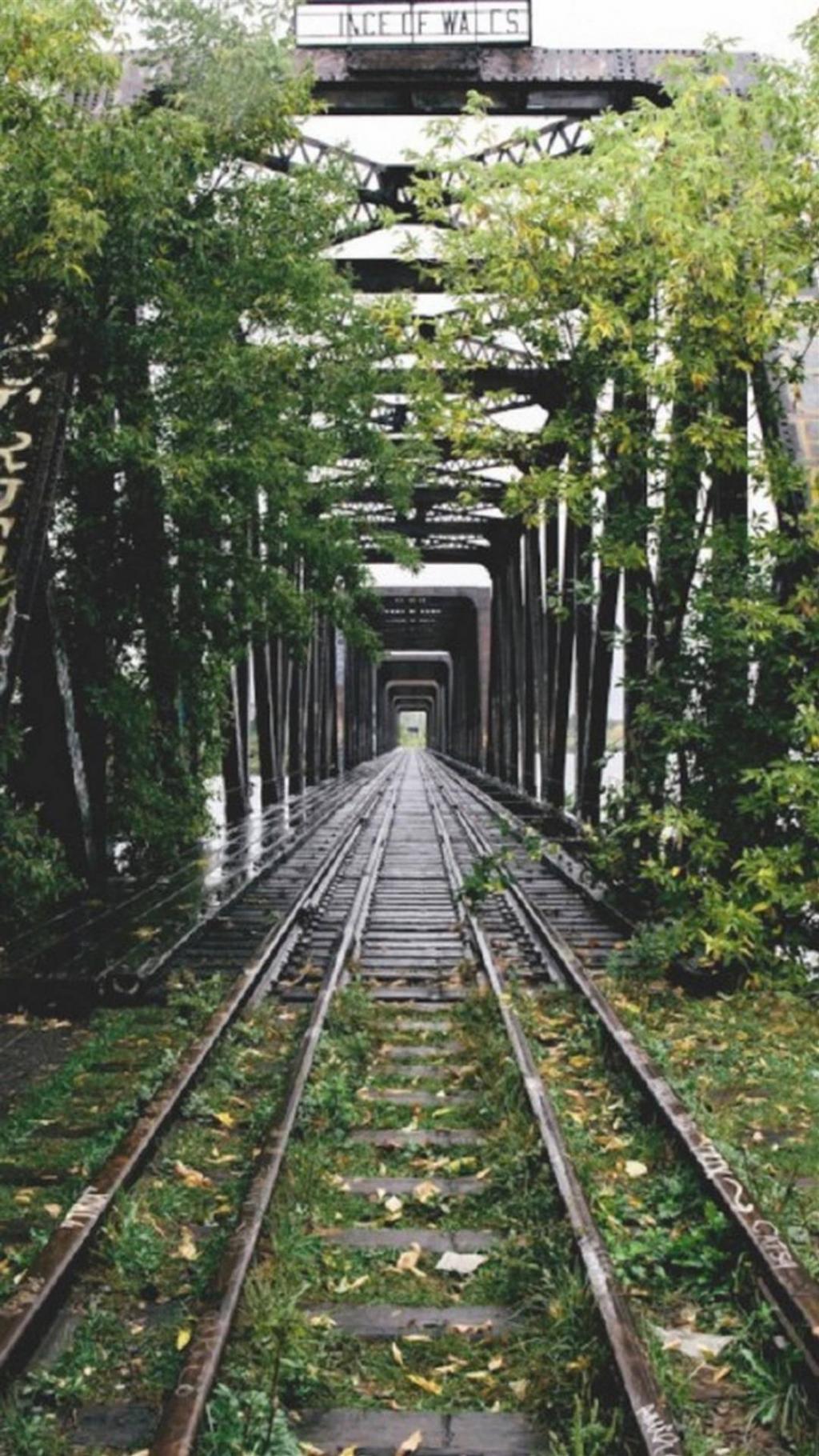 小清新铁路铁轨风景