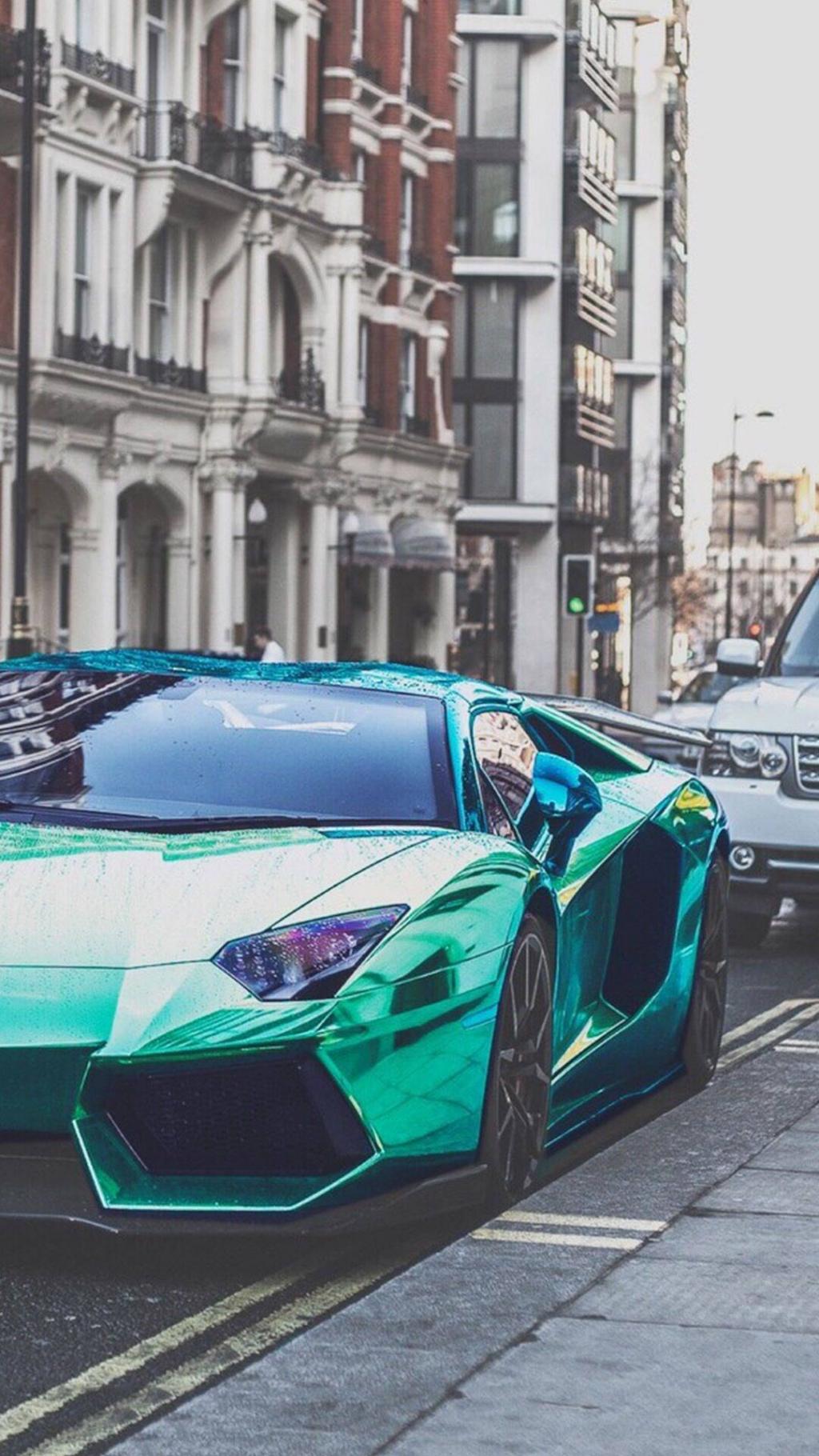 清新蓝色系跑车