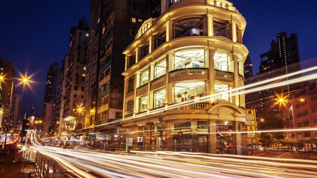 迷人的不夜城香港