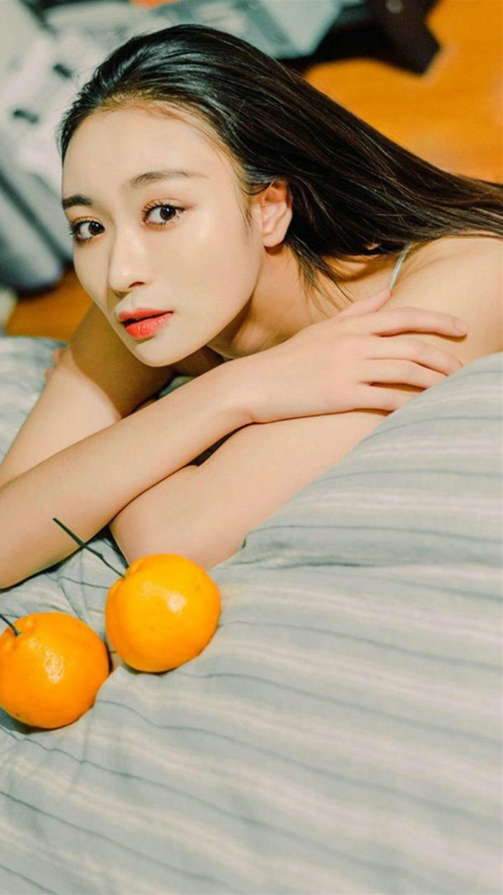 养眼美女清新居家写真