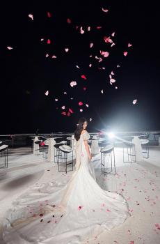 秦凯何姿唯美婚纱写真-7