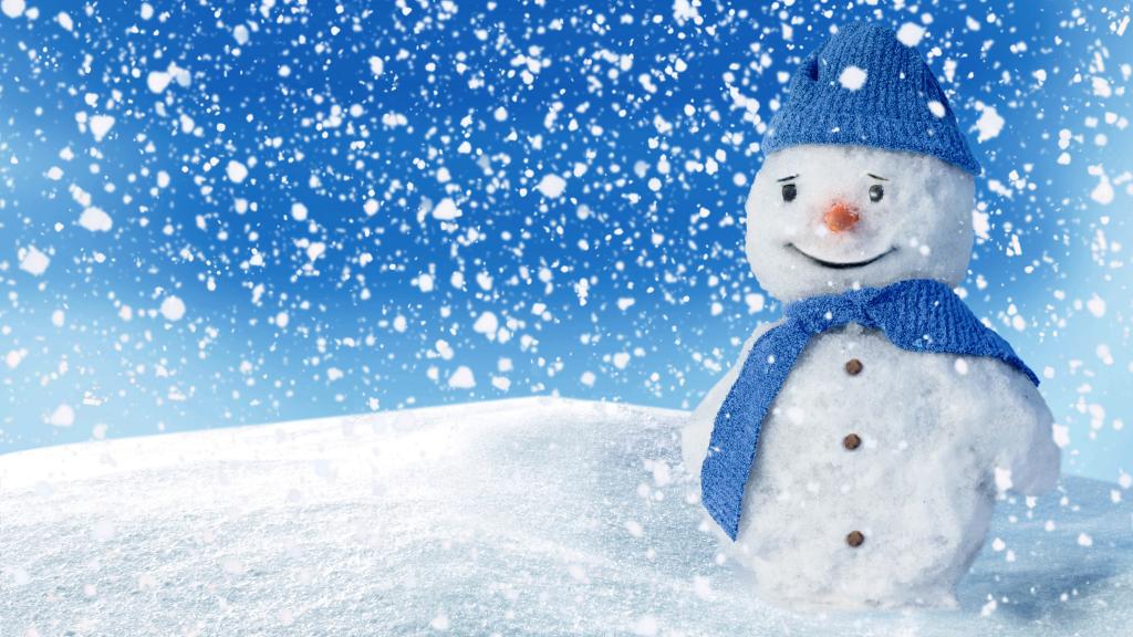 雪天来一波雪人