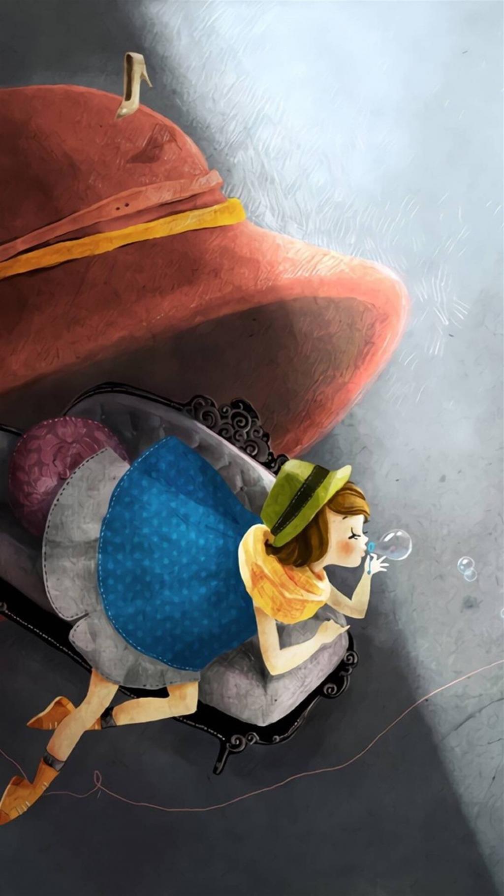 治愈系温馨插画