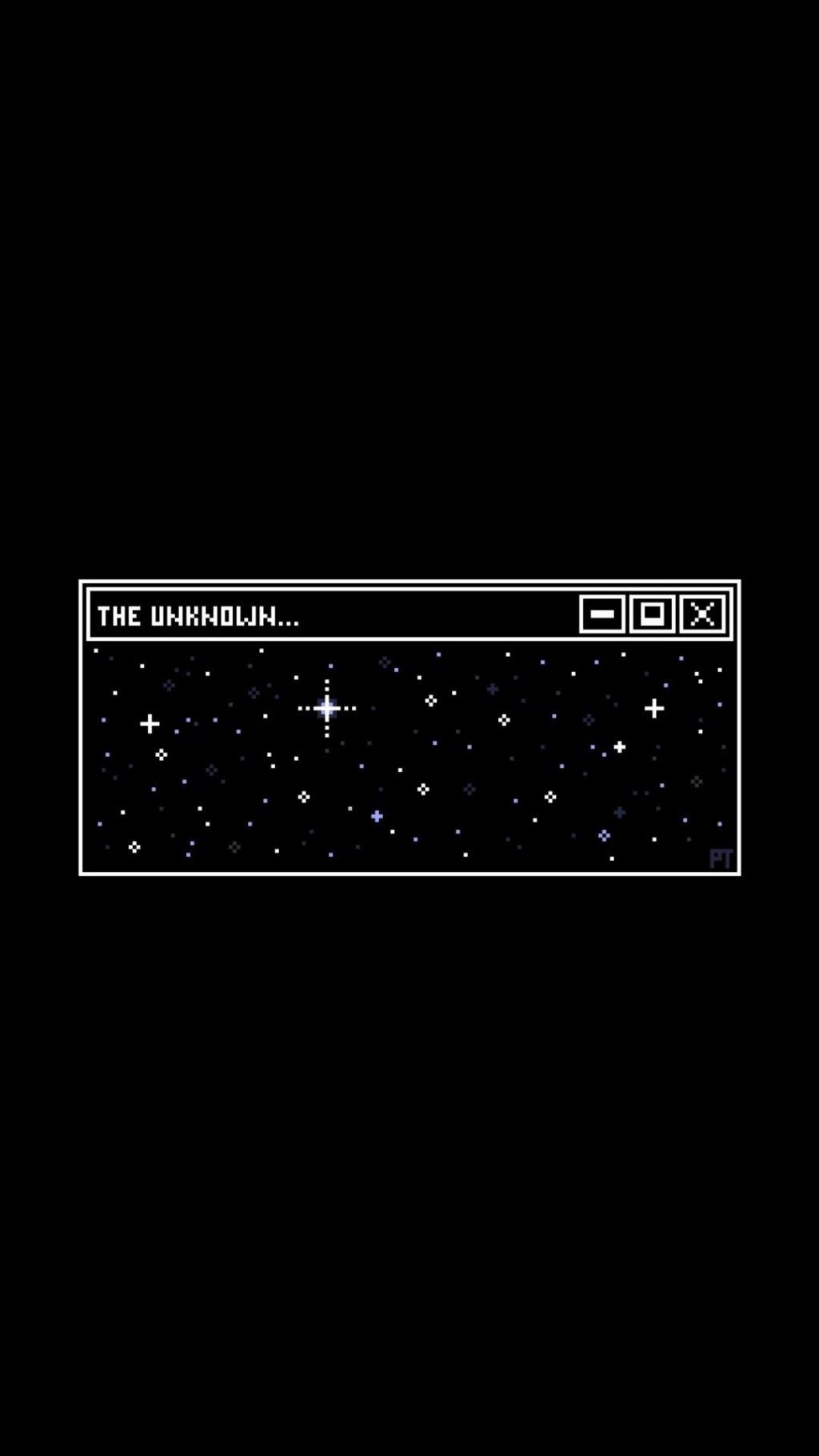 创意黑色背景手绘