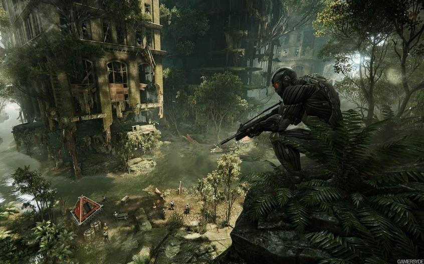 FPS游戏《孤岛危机3》游戏场景