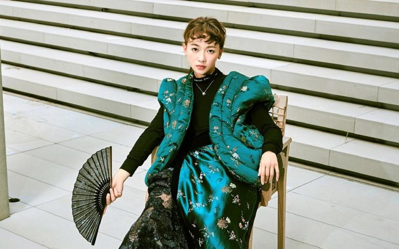 美女演员吴谨言时尚写真