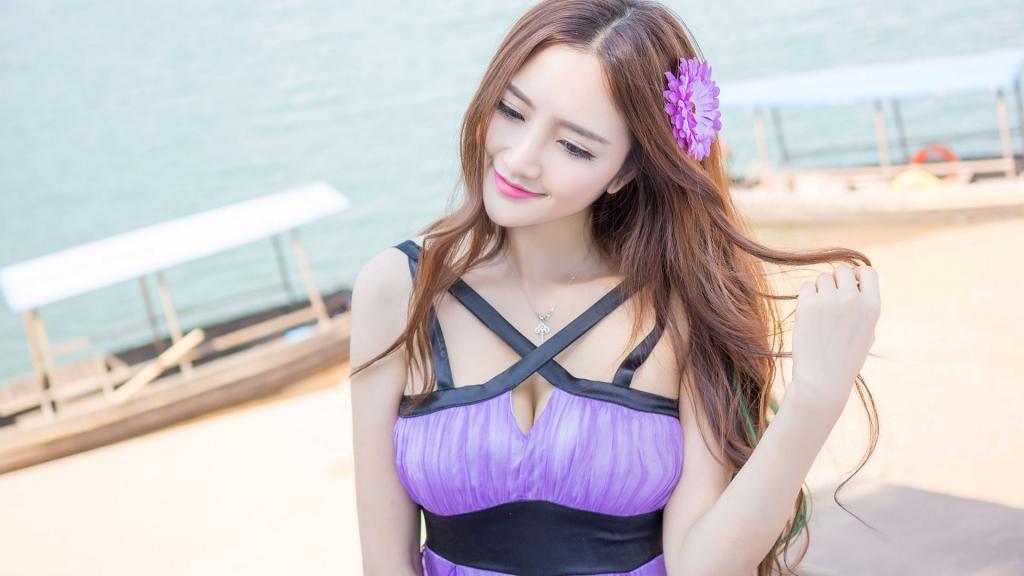 美女王明明写真