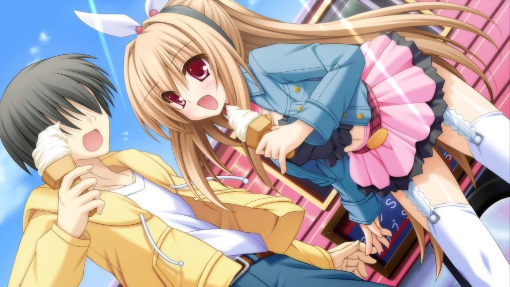 七彩的素描动漫