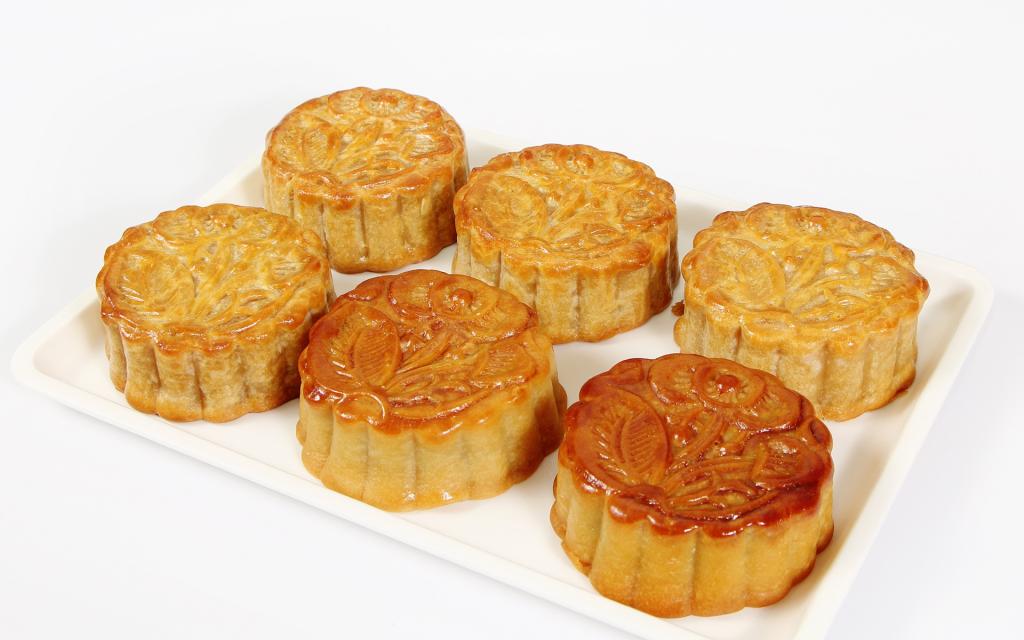中秋节美味的月饼