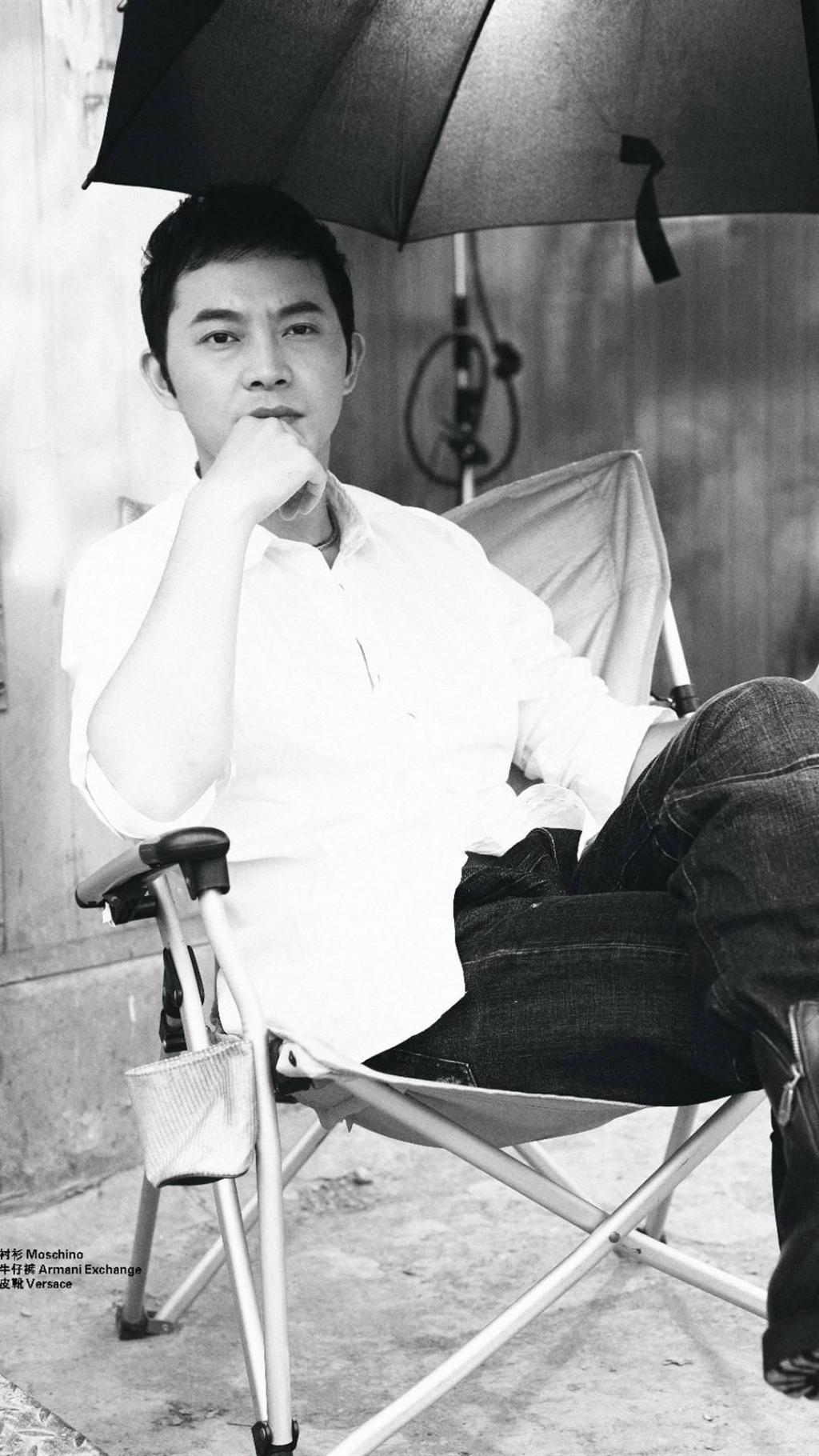 沙溢黑白旧照写真