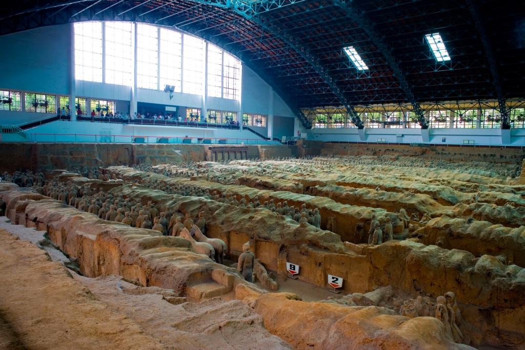 雄伟的秦始皇陵兵马俑