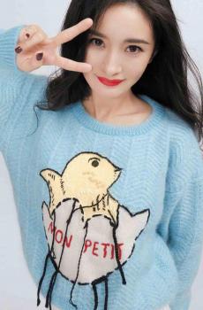 杨幂甜美元气写真-6