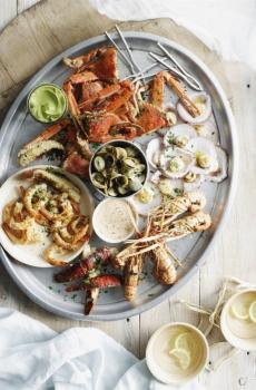 精致美食贝类海鲜-3