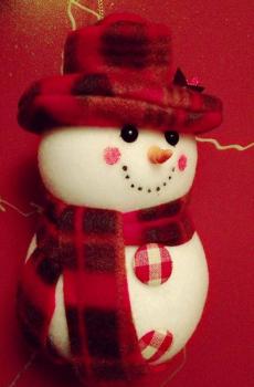 可爱圣诞雪人-2