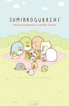 日系卡通猫咪聊天背景-5