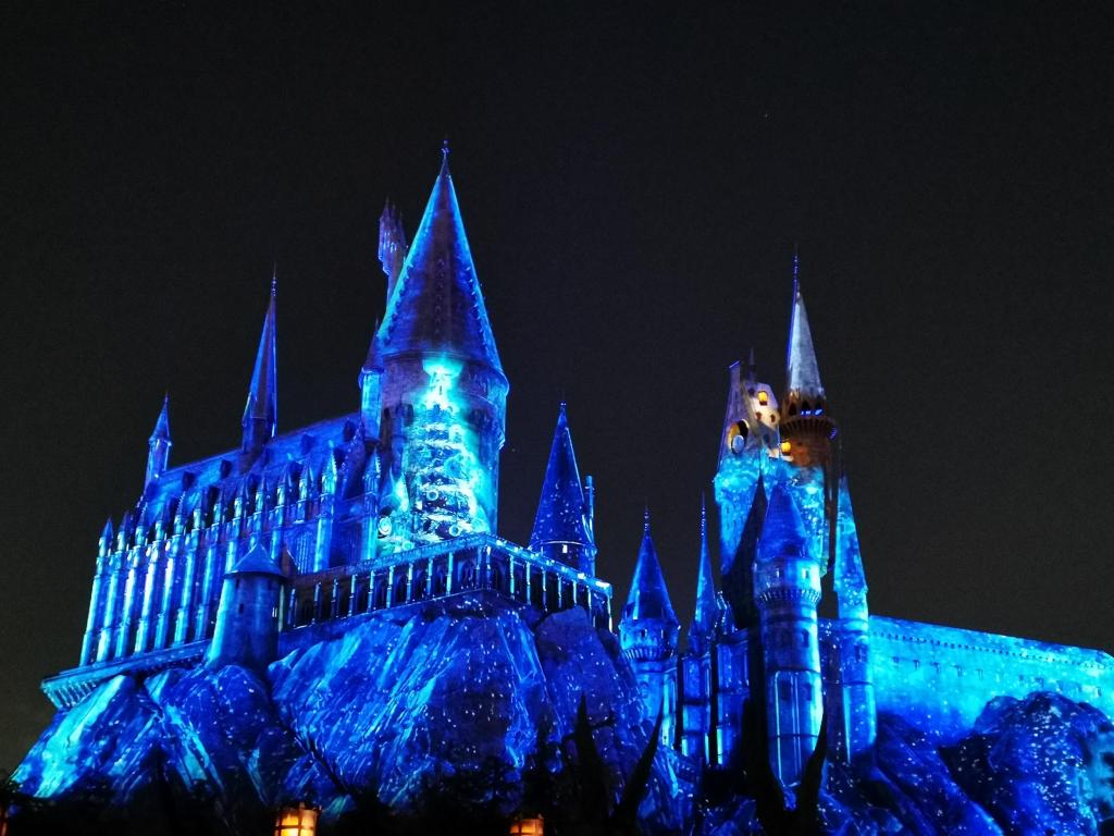 十一国庆节环球影视城迷人夜景