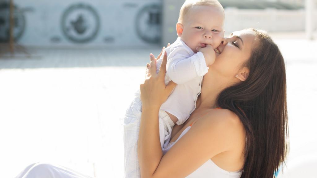 妈妈和宝宝图片素材