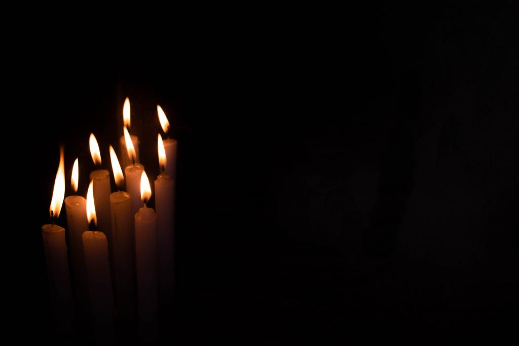 祈祷一路走好的蜡烛