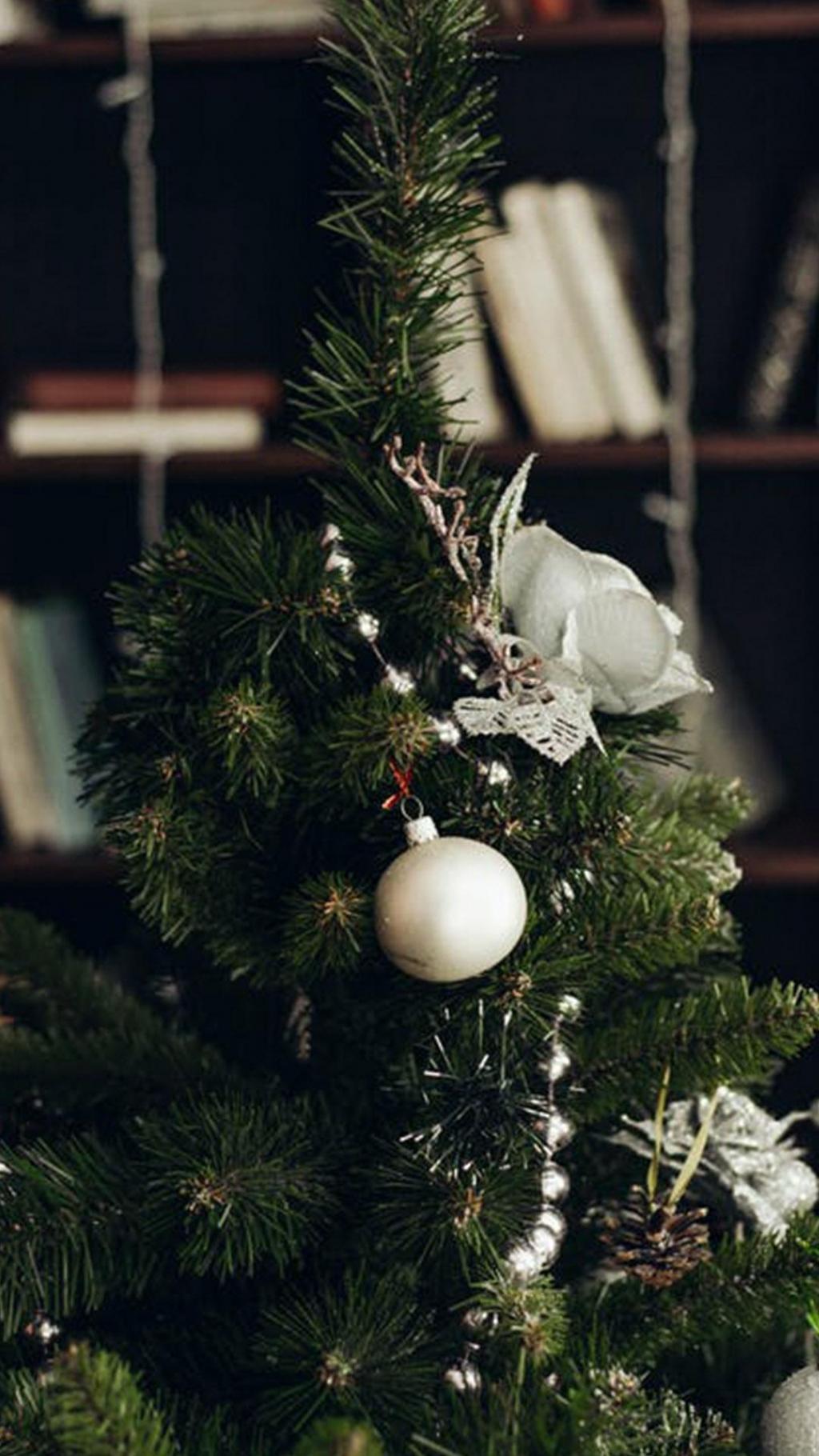 西方圣诞节的圣诞树