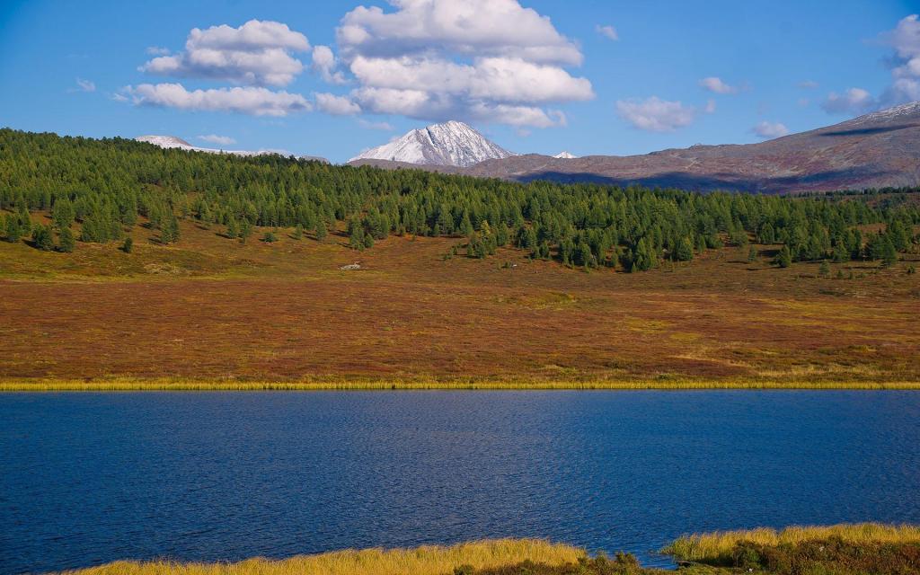 新疆阿尔泰山迷人自然风光