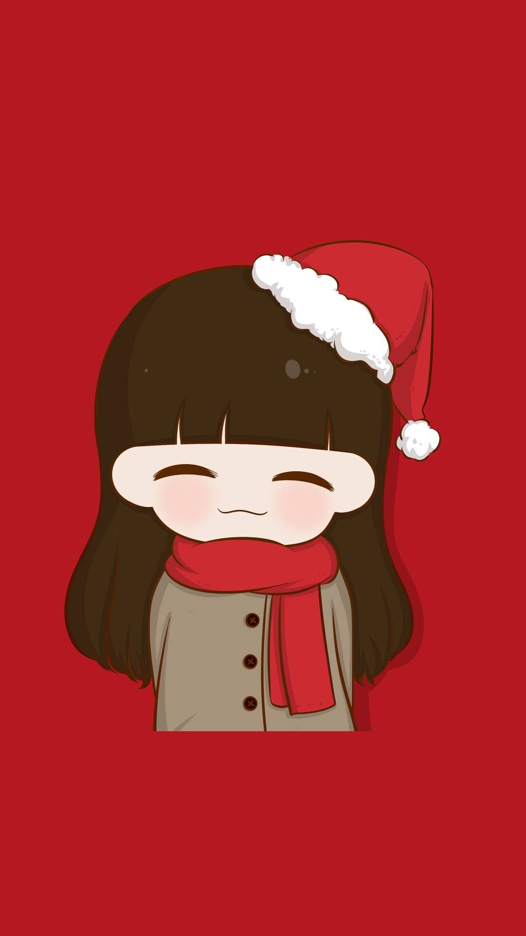 新年祝福可爱卡通手绘