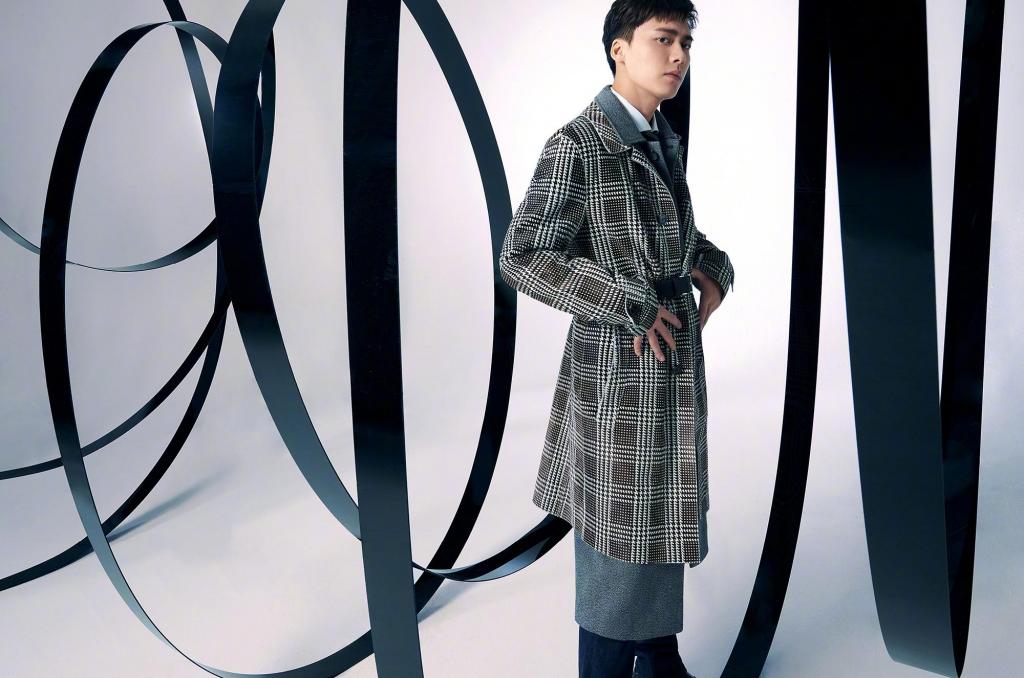 李易峰丝带时尚艺术大片写真