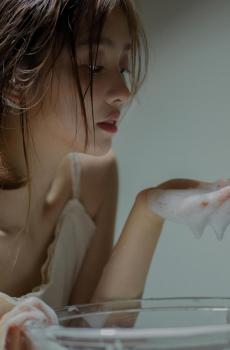 居家甜美泡泡少女气质迷人写真-7