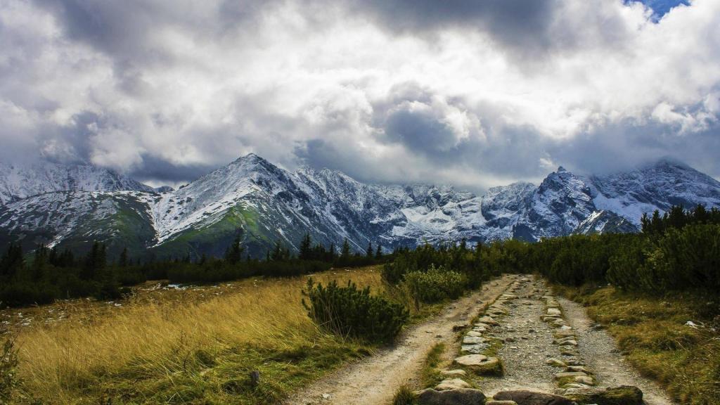 欣赏大自然的最美雪山风光