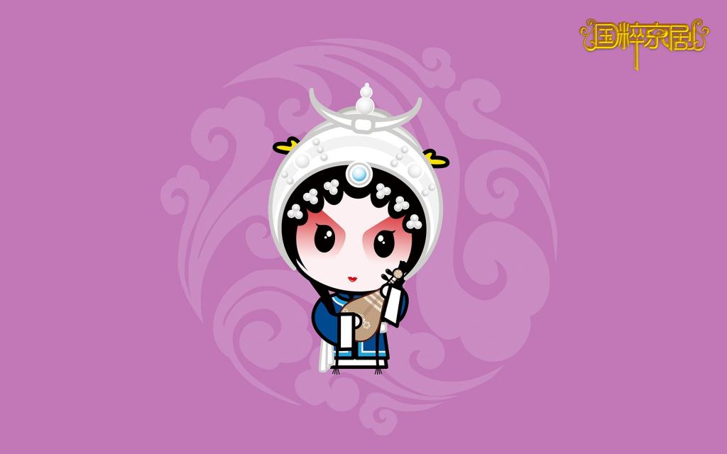 招财童子之国粹京剧