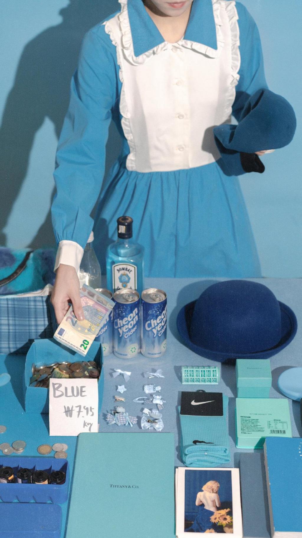 色彩杂货铺创意摆拍