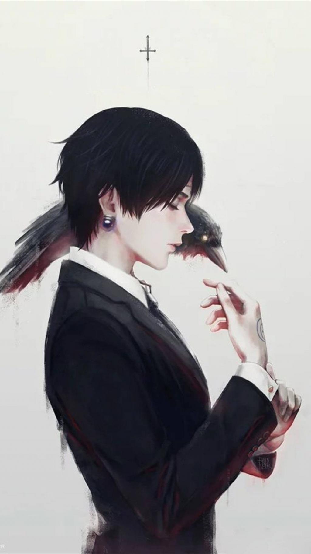 全职猎人库洛洛同人插画