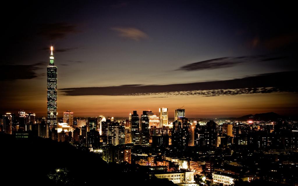 一线城市夜景
