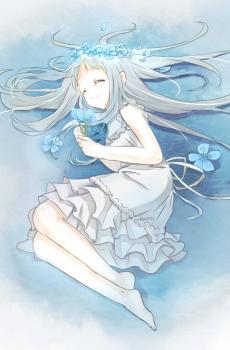 未闻花名本间芽衣子插画合集