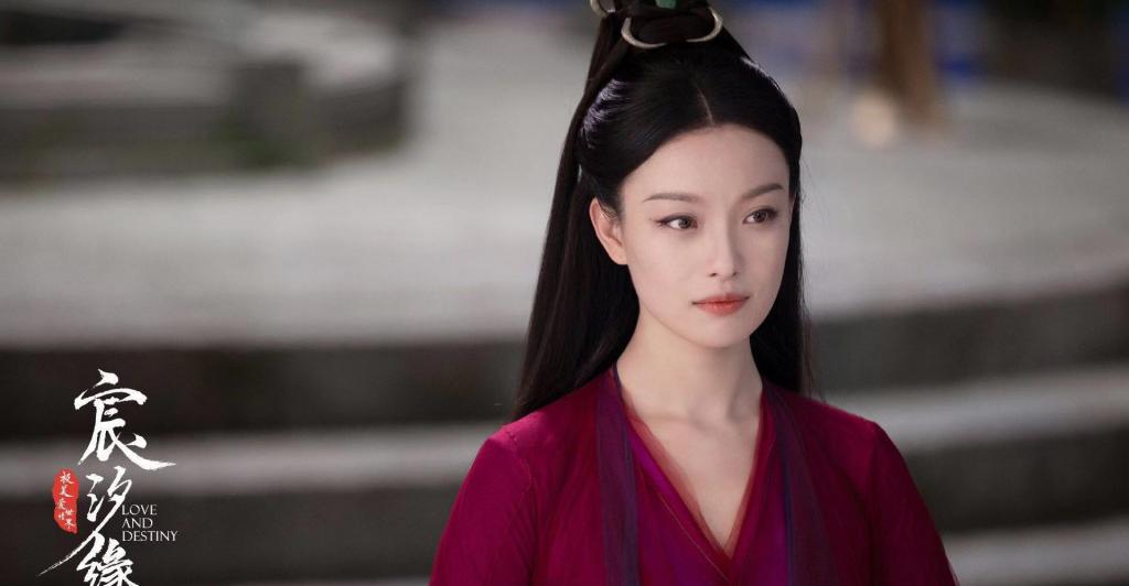 神话片《宸汐缘》女主剧照