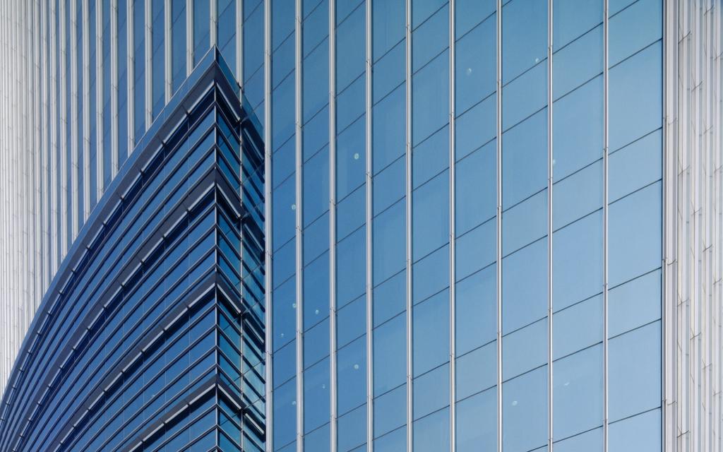 宽屏都市高大建筑大厦