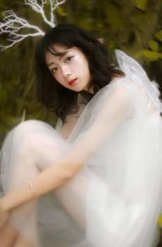 层林鹿仙子写真-4