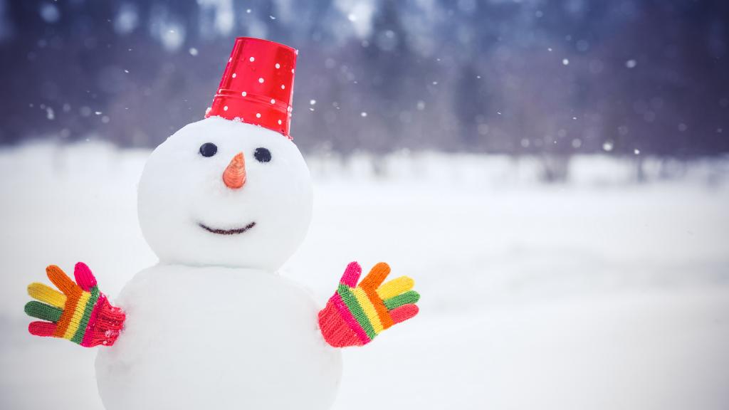 雪天来一波雪人