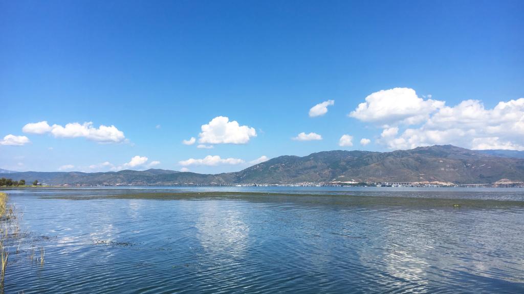 云南大理市的湖泊——洱海