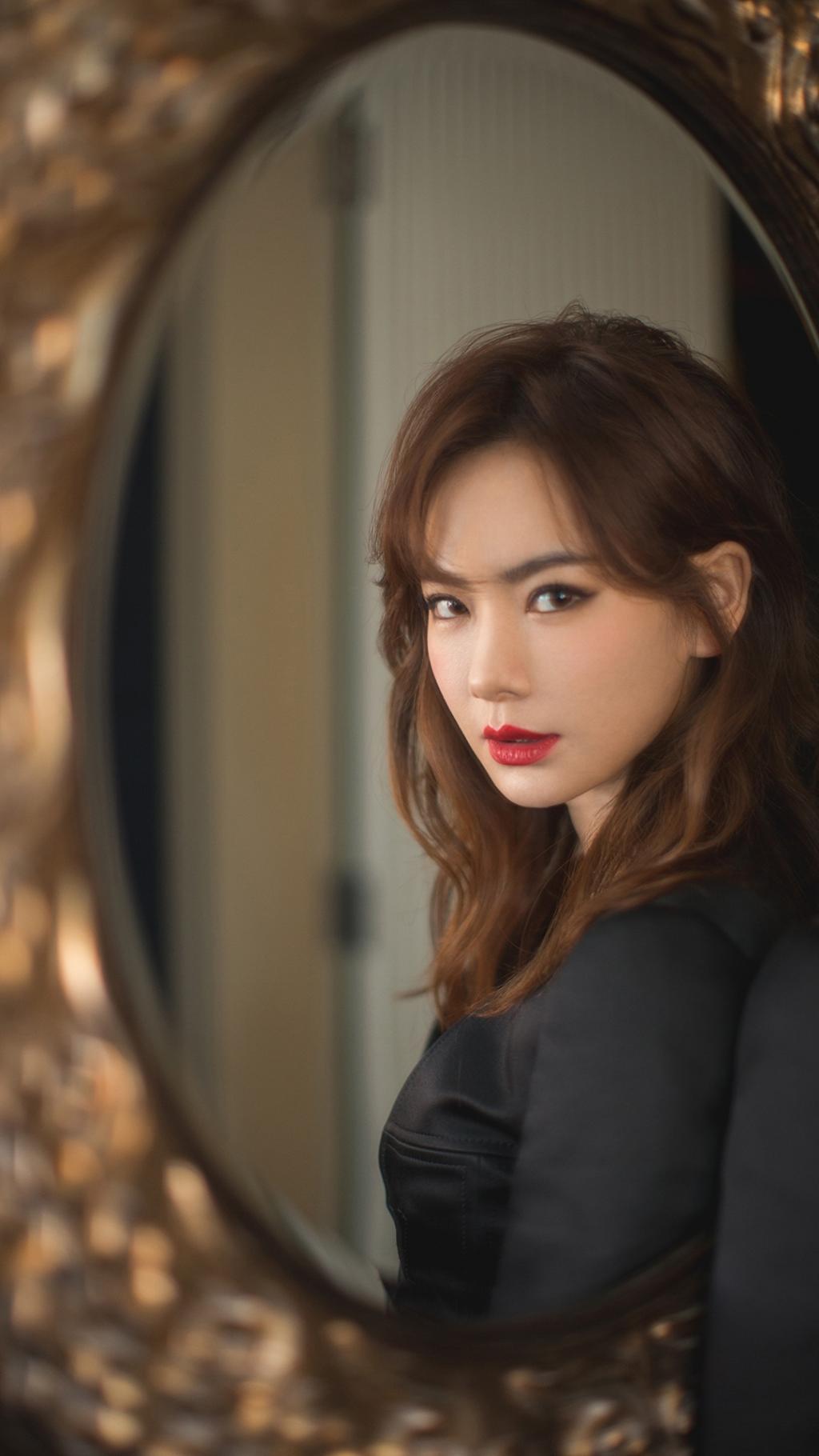 戚薇性感冷艳写真