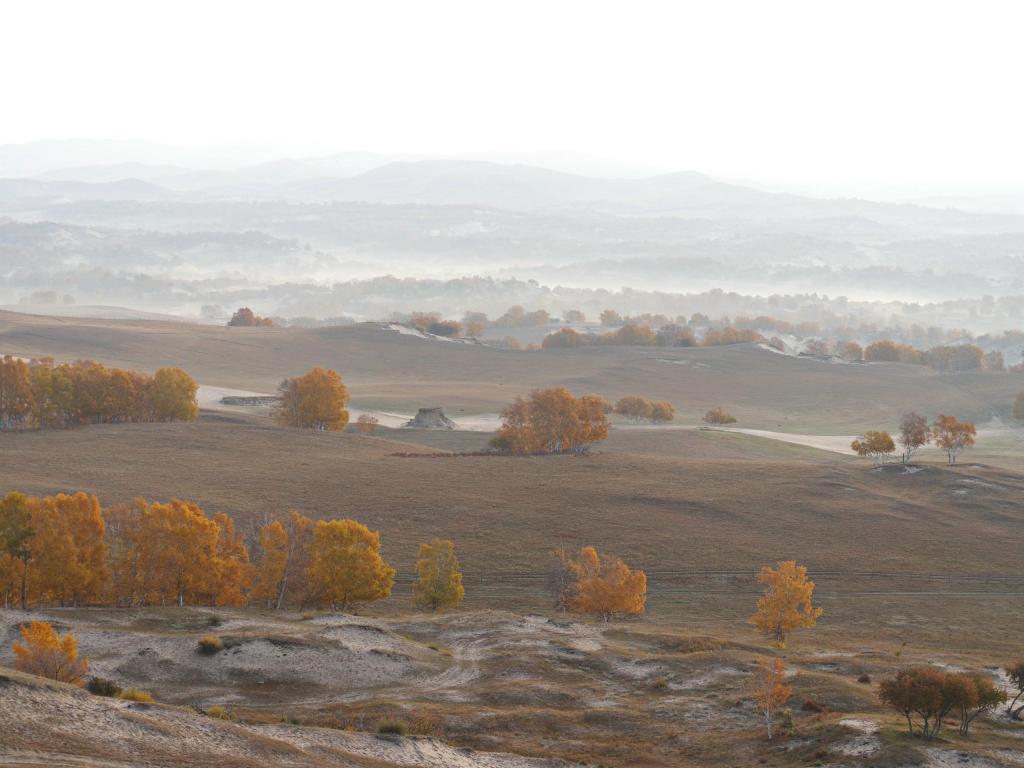 坝上草原迷人仙境风光