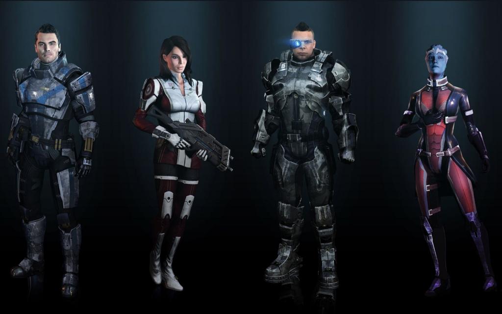 质量效应3游戏人物