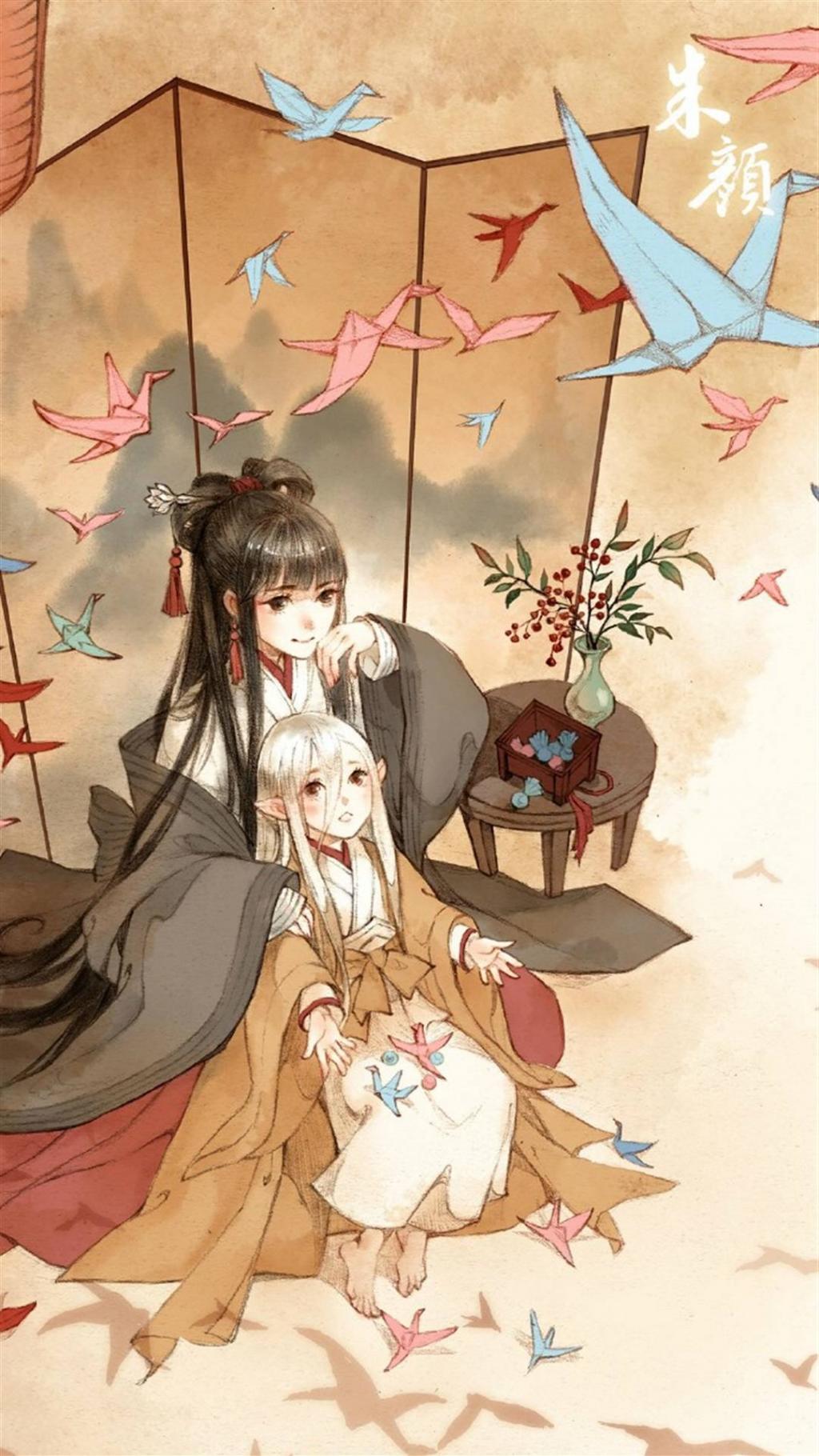 沧月《朱颜》唯美插画