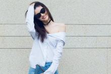 超模何穗时尚写真