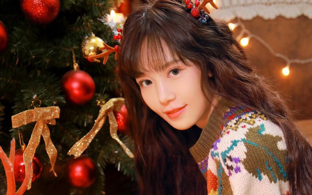 圣诞美女主题摄影写真