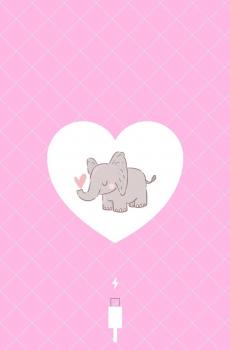 粉色系列个性插图