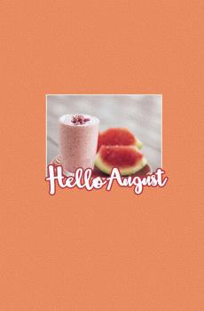 八月你好个性插图-2