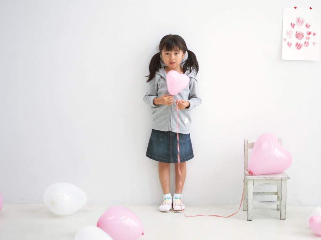 儿童摄影可爱的小女孩