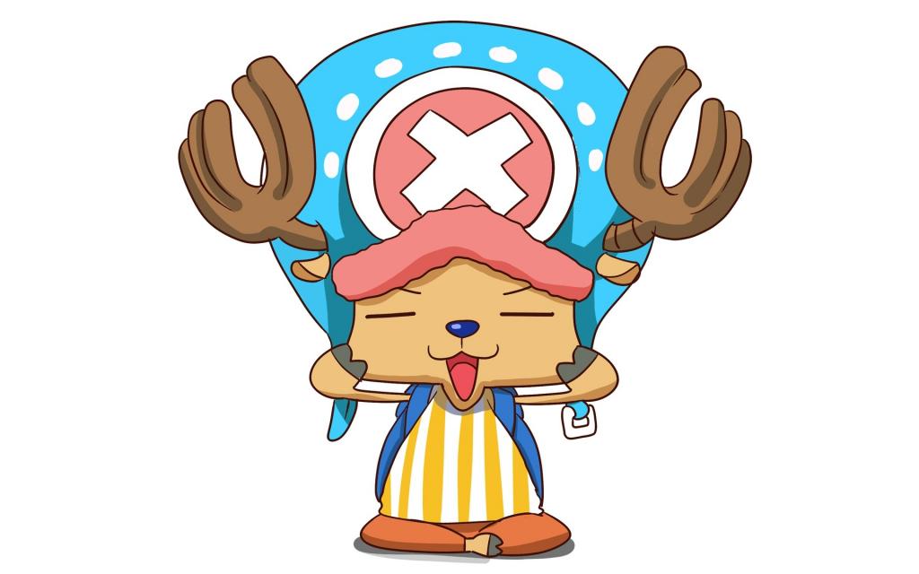 《航海王》乔巴可卡通插画