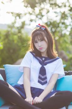清纯妹子学生制服写真