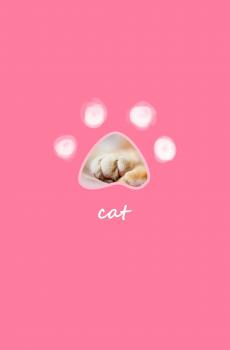 萌萌哒猫爪创意插画-8